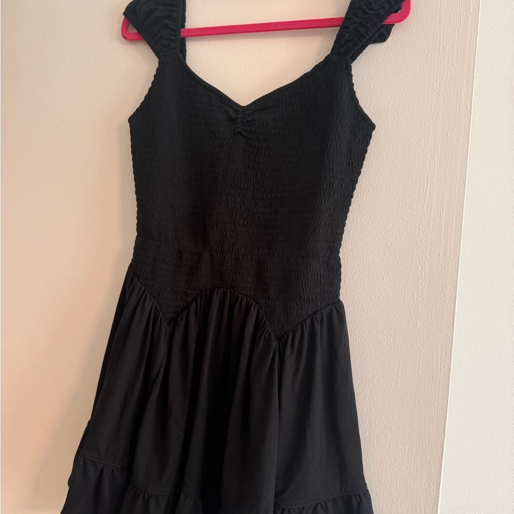 UO Georgina Smocked Mini Dress